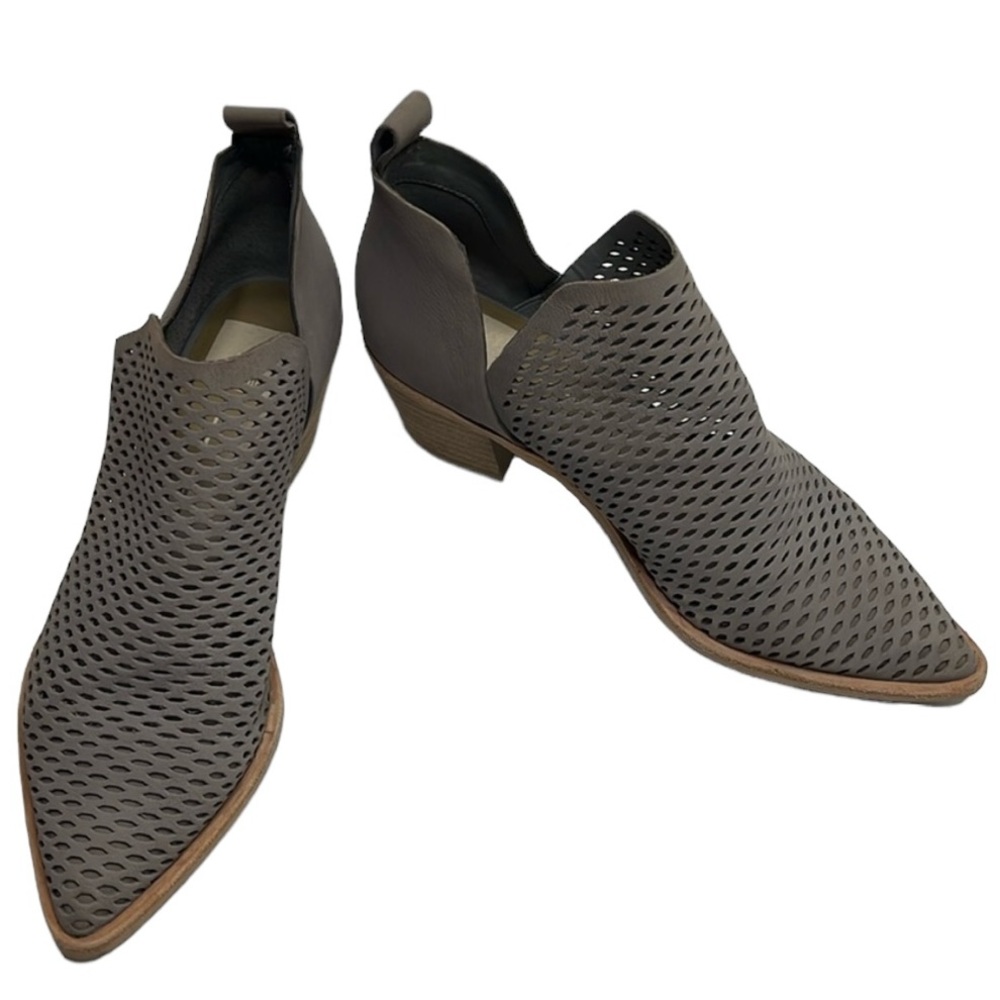 Dolce Vita Gray Ankle Booties